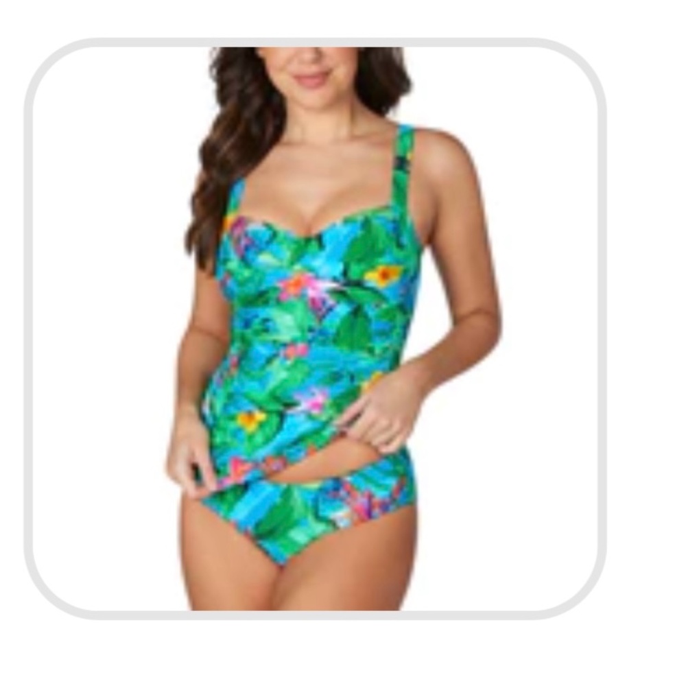 NEW  Nip Tuck tankini swim size 4